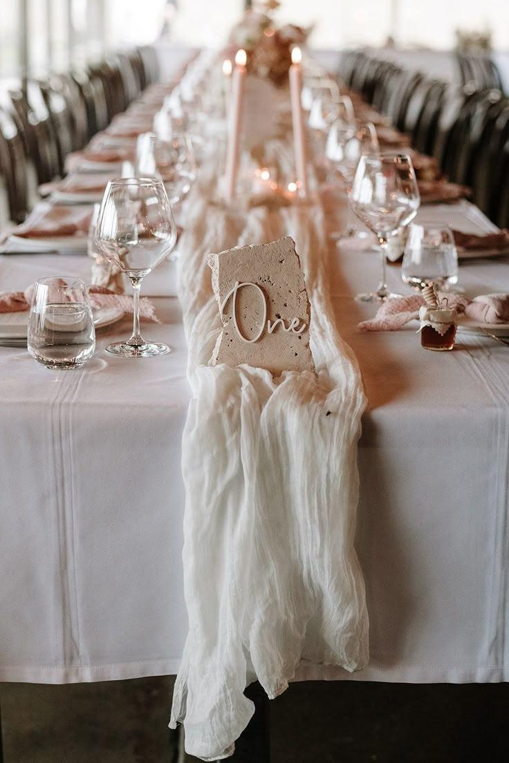 Cheesecloth Table Runners